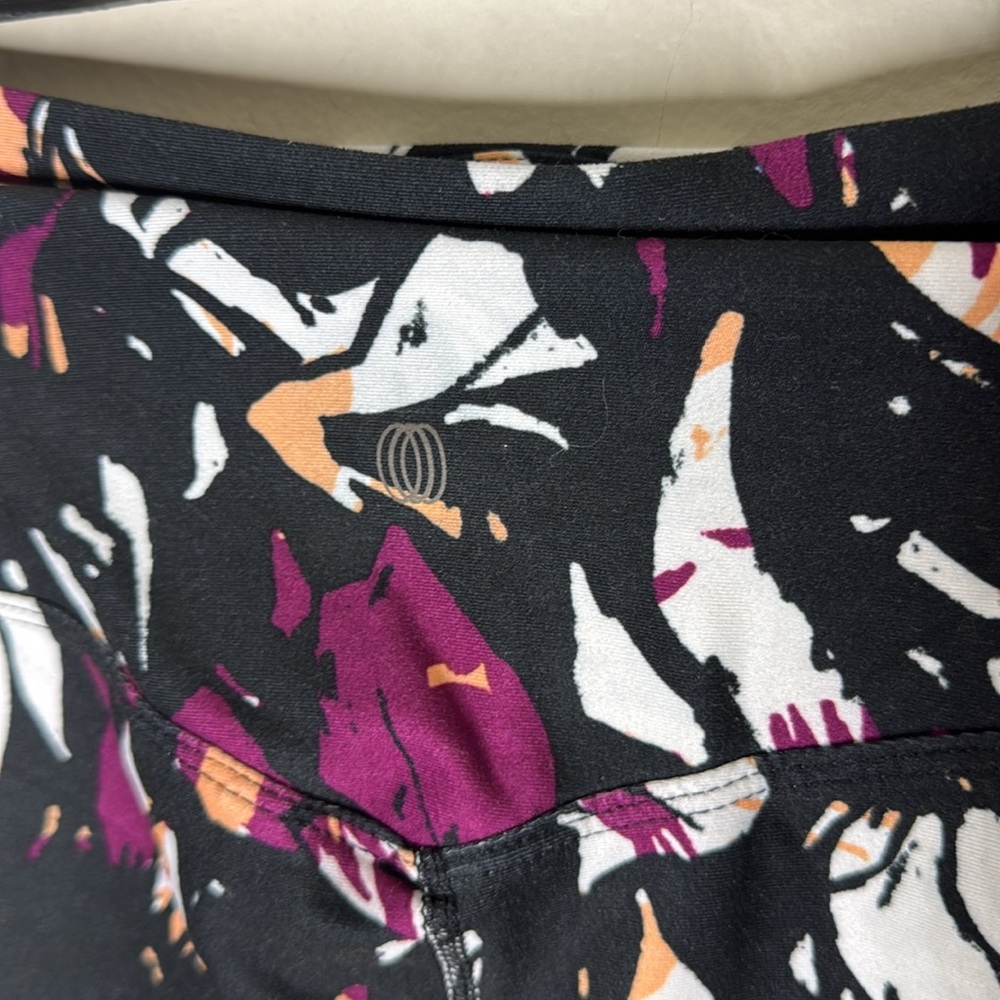 Balance Multicolored Patterned Athletic Shorts Si… - image 3